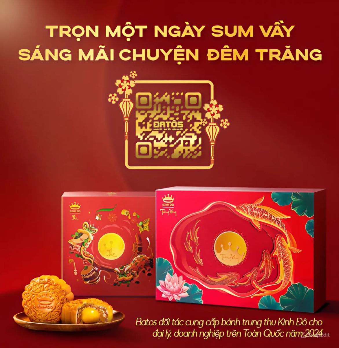 Đặt hàng bánh trung thu Kinh Đô số lượng lớn cho doanh nghiệp!