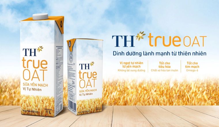 TH True Oat - Sữa yến mạch bán chạy số 1 tại Việt Nam