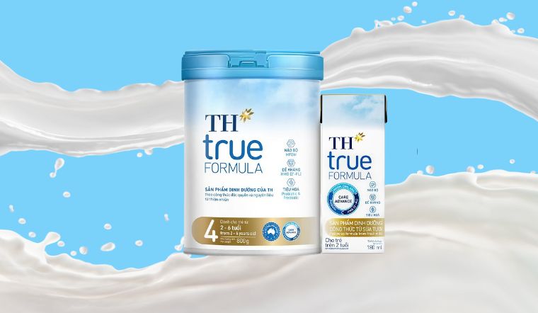 TH true Formula - Hỗ trợ tăng cường đề kháng cho bé