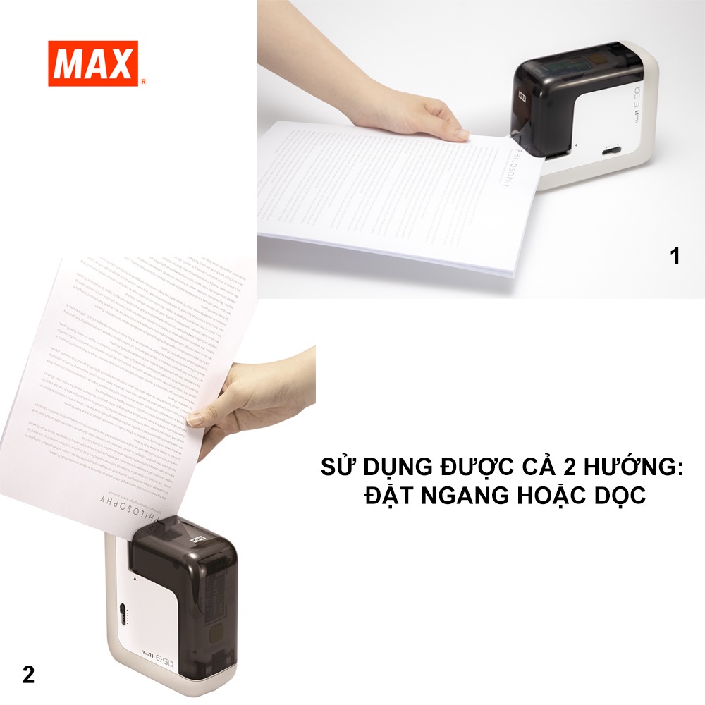 Nâng tầm cuộc sống với dập ghim điện tử, cảm biến tự động từ Nhật Bản
