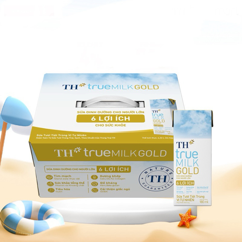 Sữa tươi TH True MILK GOLD - Bí quyết cho trái tim khỏe mạnh