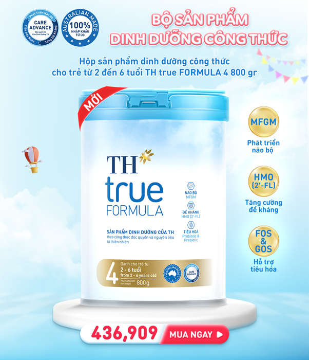 TH true Formula - Hỗ trợ tăng cường đề kháng cho bé