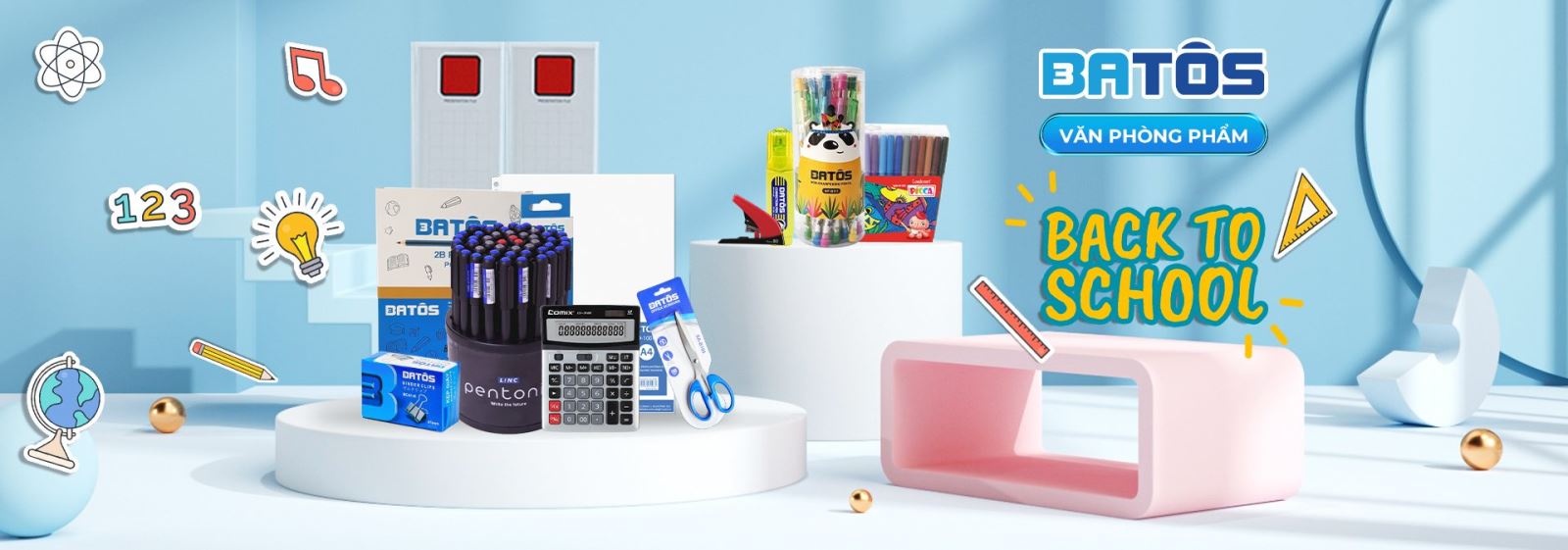 Vì sao Batos là sự lựa chọn số 1 để mua văn phòng phẩm chất lượng?
