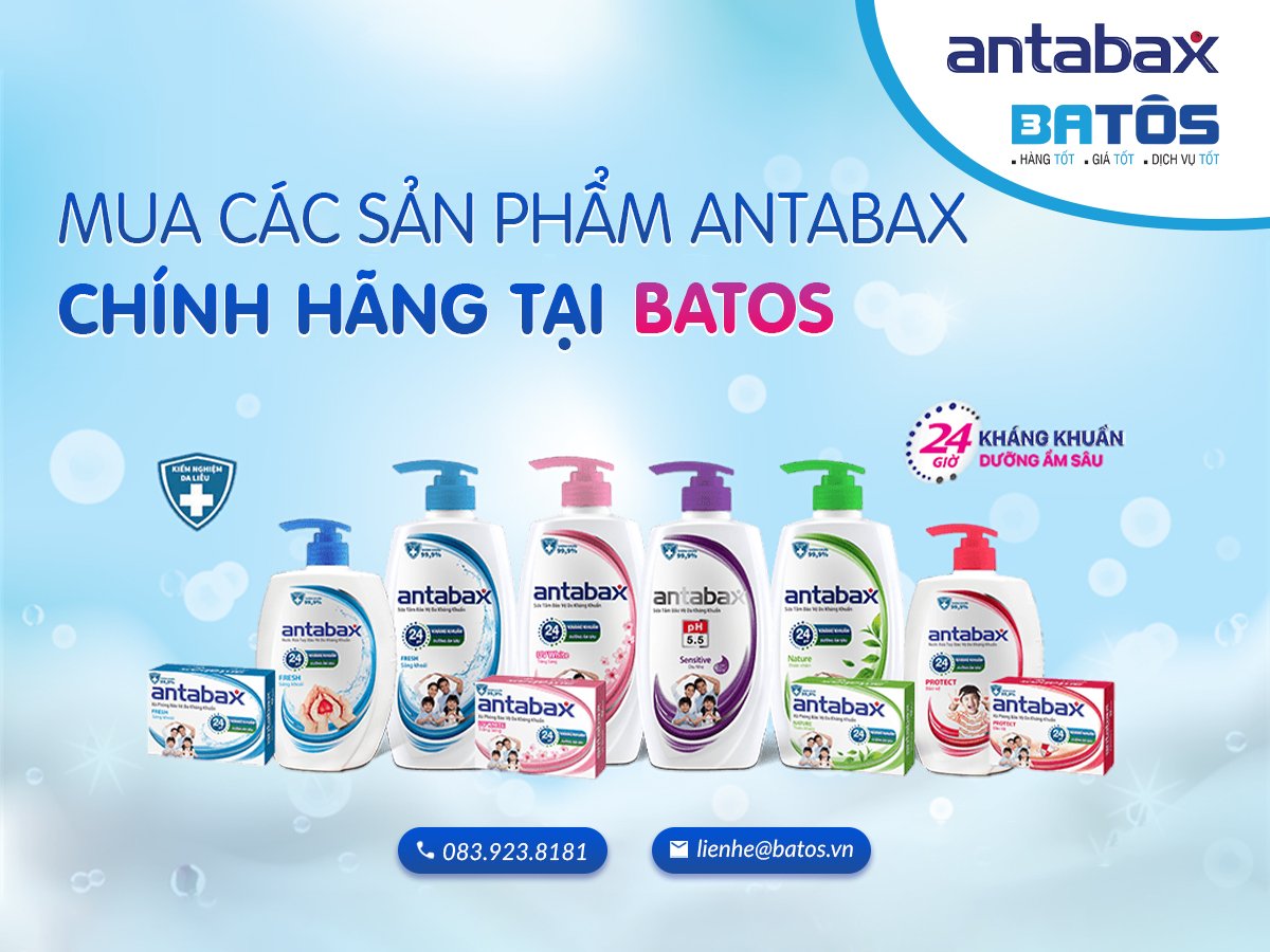 Phân phối các sản phẩm Antabax chính hãng tại Việt Nam