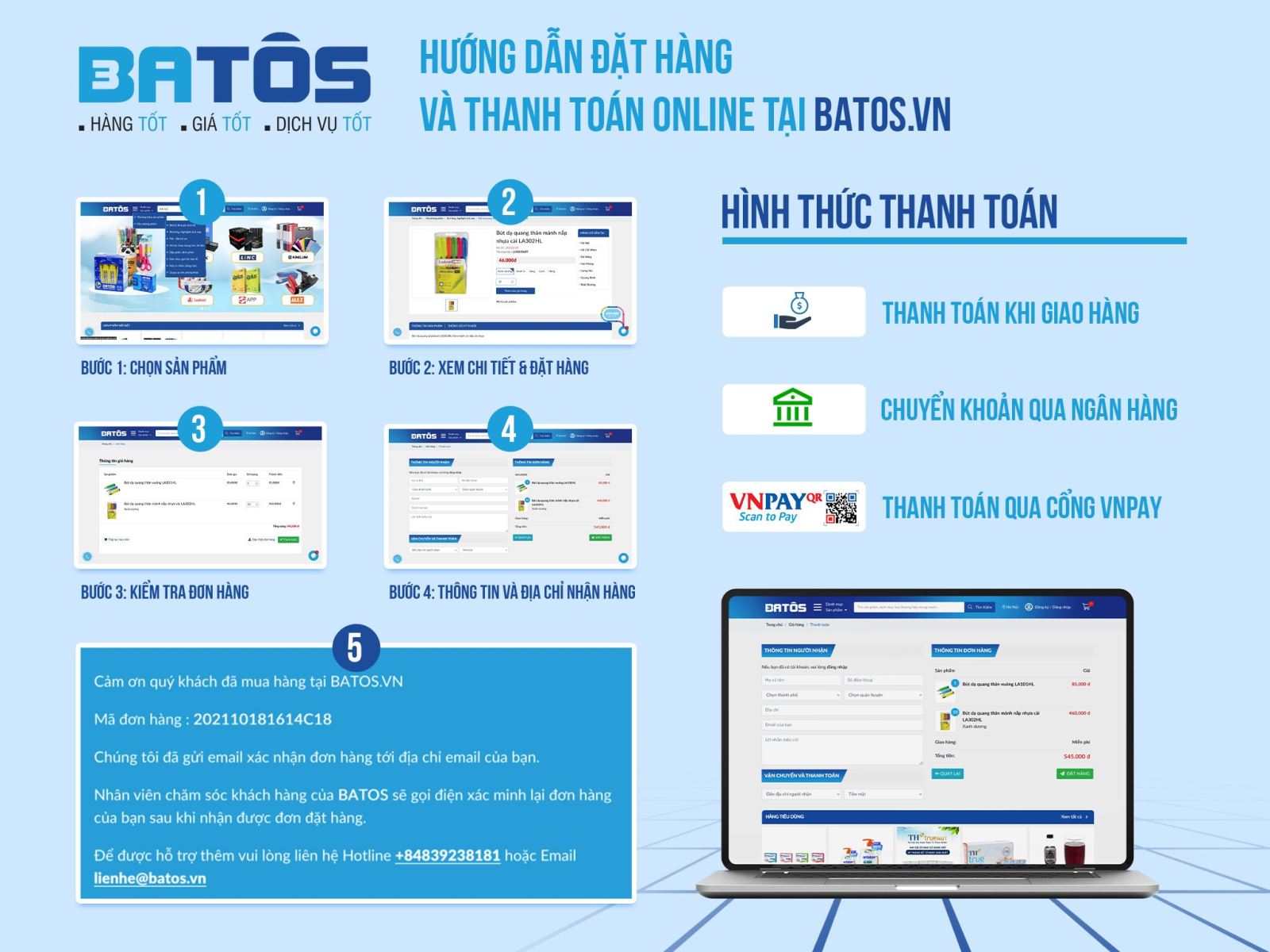 Batos - Giải pháp văn phòng phẩm cho doanh nghiệp