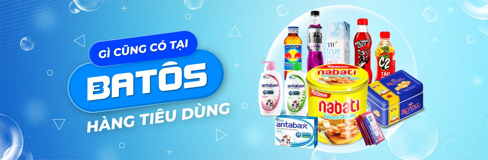 Chuyên phân phối hàng tiêu dùng giá sỉ trên toàn quốc