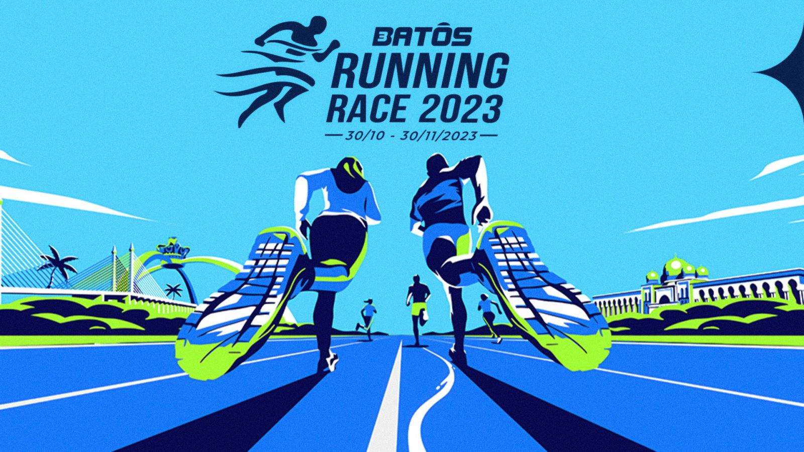 Thông báo khởi động giải chạy bộ online Batos Running Race 2023 