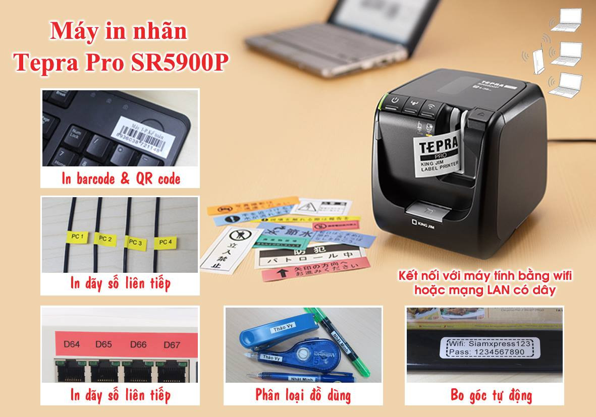 Bạn cần biết gì về máy in nhãn Tepra SR5900P trước khi mua?