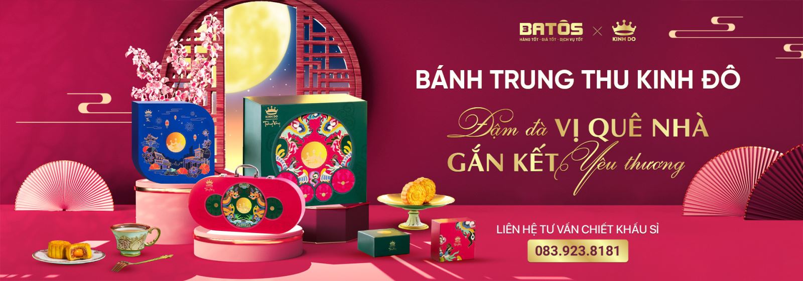 Batos - Đối tác tin cậy cung cấp bánh trung thu Kinh Đô cho đại lý toàn quốc