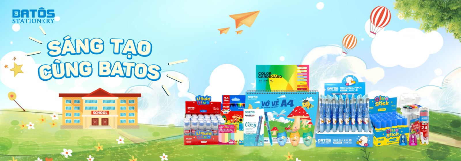 Địa chỉ mua văn phòng phẩm chính hãng dành cho học sinh, sinh viên dịp 20/11