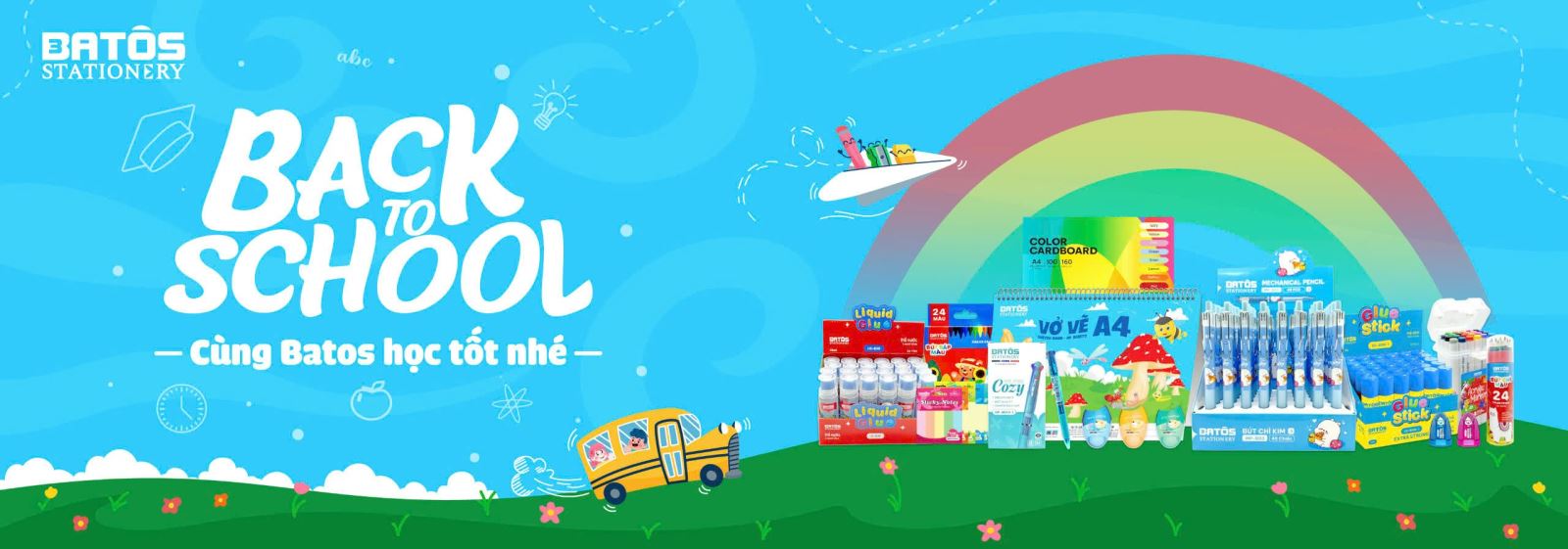 Trọn bộ văn phòng phẩm khai giảng cho con mà bố mẹ cần chuẩn bị