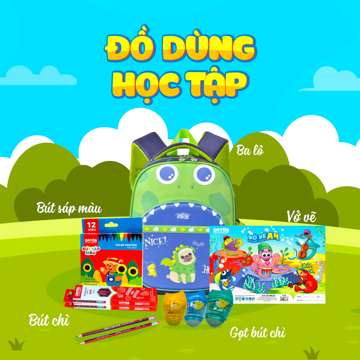 Tổng hợp các loại gọt bút chì mà Batos đang phân phối